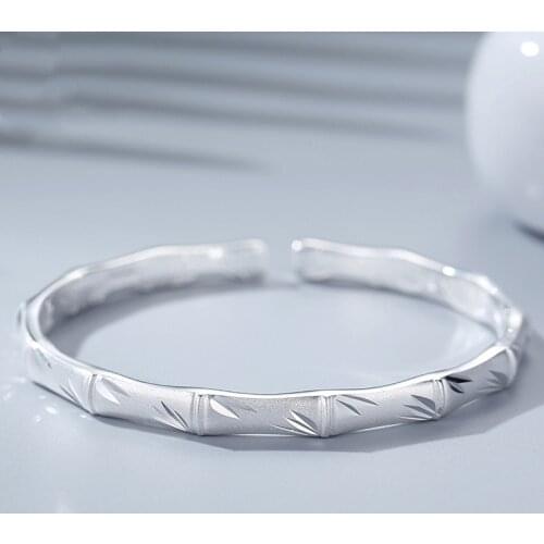DIWENFU Genuine 925 Sterling Silver Bracelets for Women Fine Party Luxury Jewelry Real Silver 925 Jewelry Charm Bracelets Unisex