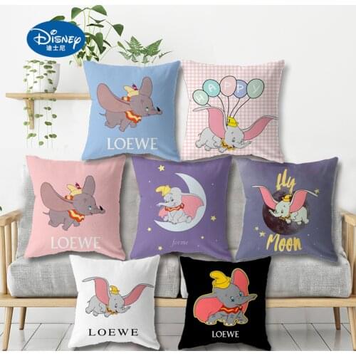 Disney Dumbo pillow case cover children baby girl Couple Pillow Cover Decorative Pillows Case 40x40 45x45cm