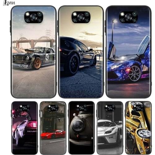 Hot Driving the Car for Xiaomi Poco M3 C3 M2 X3 F2 X2 F1 Play Mix3 A2 6X 5X A1 6 5 NFC Pro Lite Black Phone Case