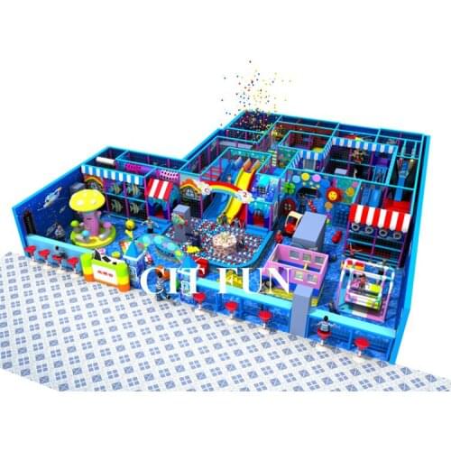 Customize Multinational Childrens Play Center Game indoor Playground area IP-206A