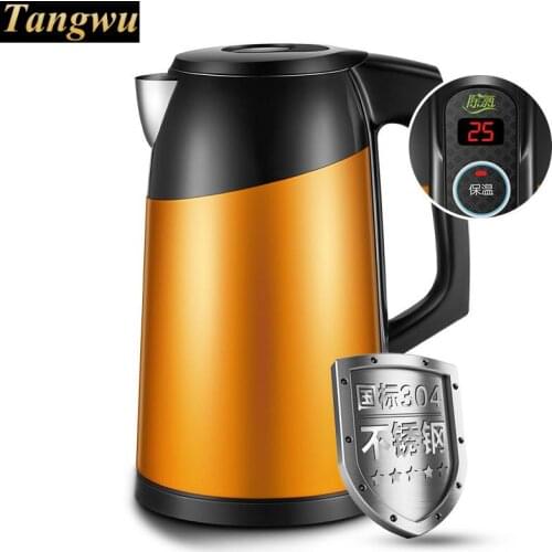 Electric kettle for household/insulation 304 stainless steel/automatic power off