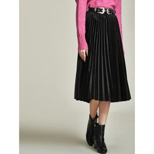 HAVVA Women's Pleated Skirts