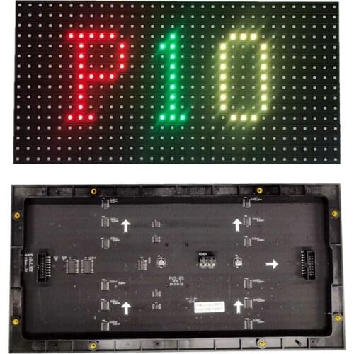 Indoor LED Advertising Billboard P10 SMD RGB Full Color 320x160mm 1/4 Scan LED Display Screen Panel