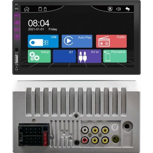 7inch Car Play MP5 Player Capacitive Touch Screen Mirror Link MP3 Multi-media Player for Vehicles