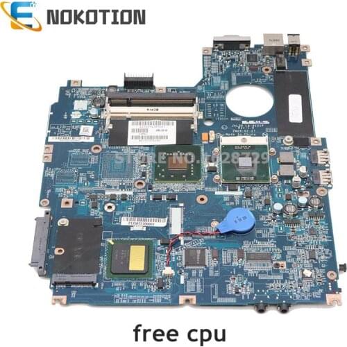 NOKOTION JAL30 LA-4121P CN-0J475C 0J475C J475C For Dell Vostro 1510 V1510 Laptop Motherboard 965GM DDR2 Free CPU
