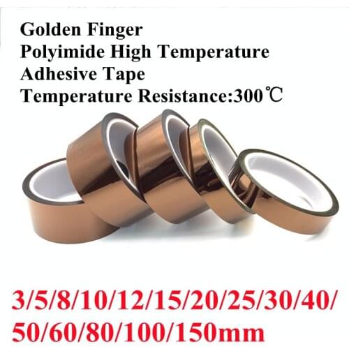 BGA Polyimide Insulating Thermal Insulation Adhesive Tape Electronic Insulation 3D Printer Parts High Temperature Resistant Heat
