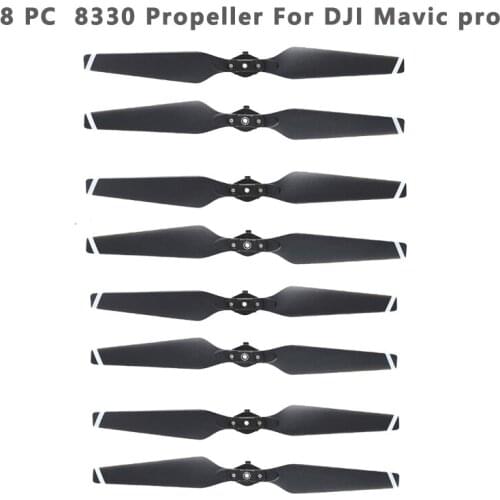 8pcs 8330 Propeller for DJI Mavic Pro Drone Folding Quick Release CW CCW Props Replacement Blade Accessories Spare Parts