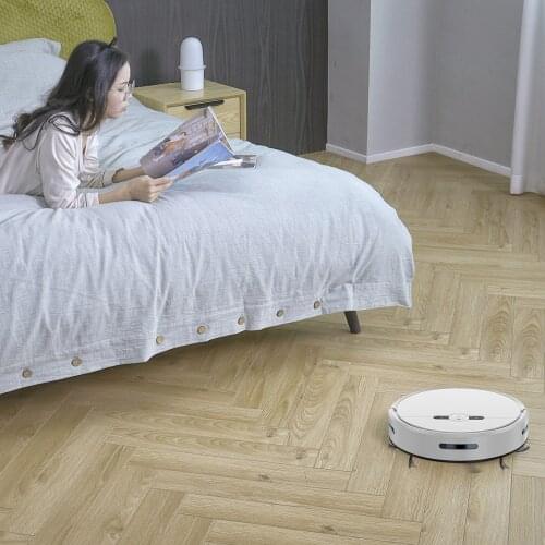 Robot Vacuum and Mop Cleaner Quiet 2000Pa Super-Strong Suction for Pet Hair