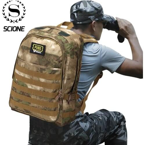 Scione High Quality Nylon Military Backpack Camouflage Lighten Large Capacity Men Boys Backpack Travel Mochila militar de