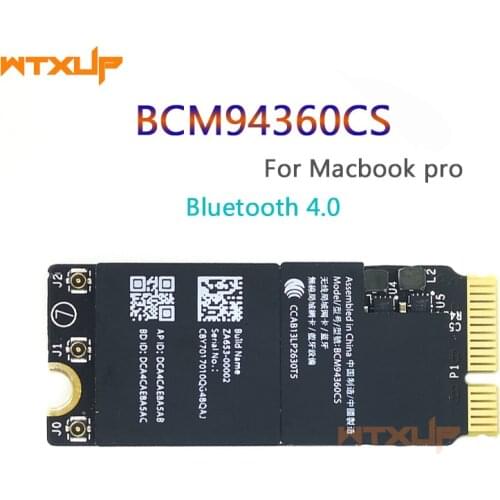 Broadcom BCM94360CS BCM94360CSAX Wifi Airport Card 802.11ac for Macbook Pro Retina A1425 A1502 A1398 Bluetooth 4.0