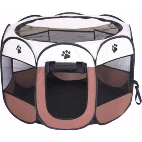 Pet cat litter dog fence Foldable dog teepee for small dogs Foldable playpen Indoor puppy cage dog cages kennels rabbit playpen