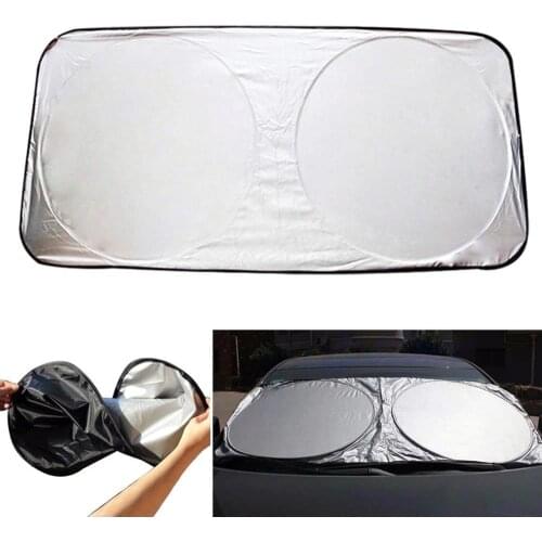 Car Windshield Sunshade Front Rear Window Sun Shade Visor Shield Cover Solar UV Protection Curtain parasol coche
