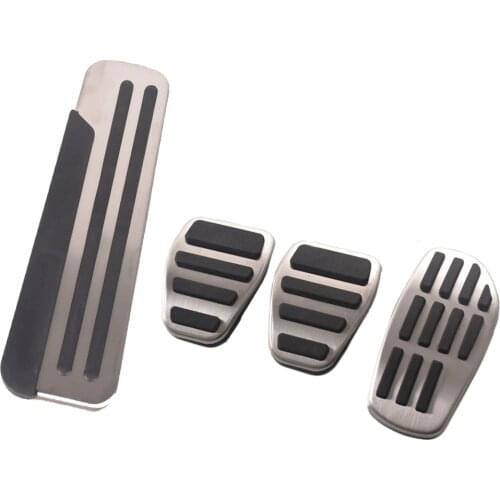 Sport Stainless Steel Fuel Brake Footrest Pedal M/AT For Nissan Rogue 2010-2018 Qashqai J11 Rogue SPORT 2012-2018
