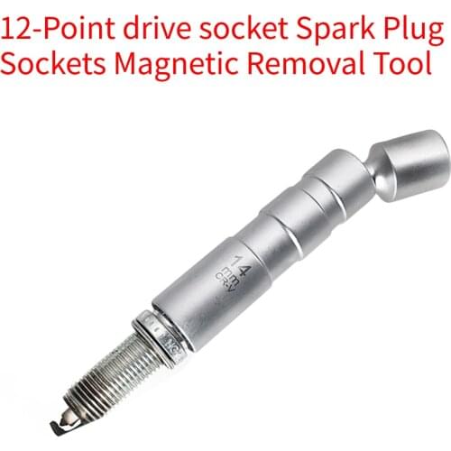 14mm Thin Wall Spark Plug Socket Drive 12-Point drive socket Spark Plug Sockets Magnetic Removal Tool