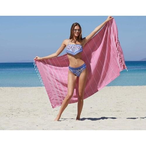 Bubble Kiss Beach Towel 100X180cm Turkish Beach Towels Quick Dry 100% Cotton Swim Towel Sports Bath Towel Useful Tassel Towel