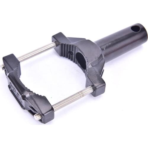 Motorcycle Bumper Universal Mounting Rod Refitted Headlamp Black Bracket Aluminum Alloy, High Precision, More Wear-resistant