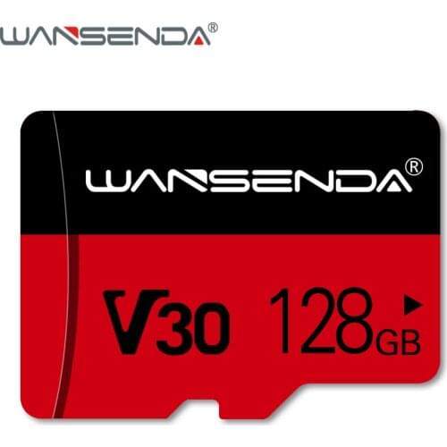 WANSENDA Memory Card V30 256GB 128GB 64GB 32GB 16GB 8GB Micro SD Card Class10 flash card Microsd TF Cards with Retail Package