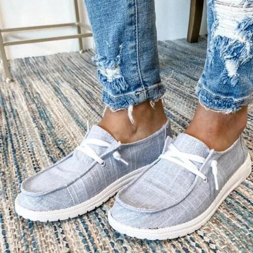 Women Flats summer Breathable Casual Shoes Lace Up Plus Size Shoe Students Girl Flat sneakers Femme Zapatos Mujer