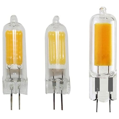 10PCS/LOT LED COB G4 Bulbs 6W 9W 12W 12V 220V Lamp Bulbs for Spotlight Chandelier Hanging Lighting Fixture Replace Halogen Bulb