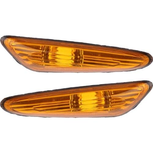 2 Pcs Turn Light Turn Indicator Side Marker Light Signal Lights For BMW E46 X3