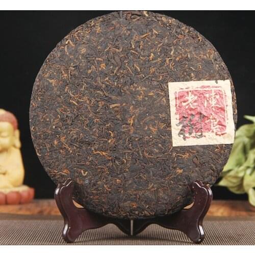 2006 Chun Hai Gong Ting Menghai Taste Old Tree Chen Cang Gongting Shu Ripe Pu-Erh 357g