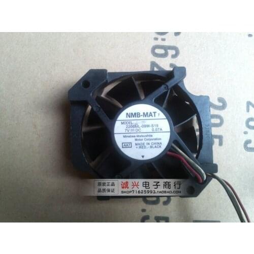For nmb 2206ml-09w-s19 7v 0.07a 5.7cm 57 52mm mute usb fan