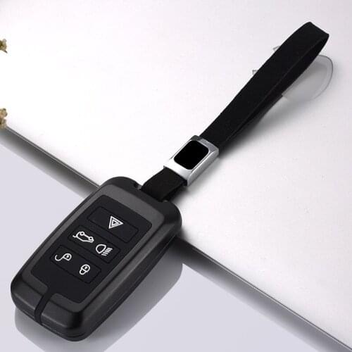 Aluminum Alloy Car Key Case for Land Rover Range Rover Sport Evoque Velar Discovery 5 2018 2019 2020 Auto Protective Accessories