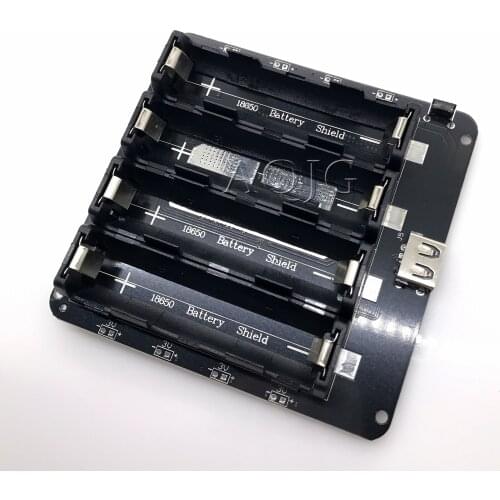 Two Voltage 18650 Lithium Battery Shield V8 Mobile Power Expansion Board Module 5V/3A 3V/1A Micro USB For Arduino ESP32 ESP8266