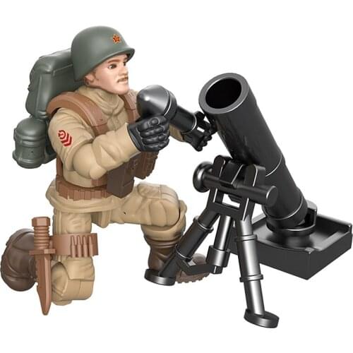 4pcs/lot XJ225 WWII military action figure 1941 defends Moscow Jedi building block toys for children gifts