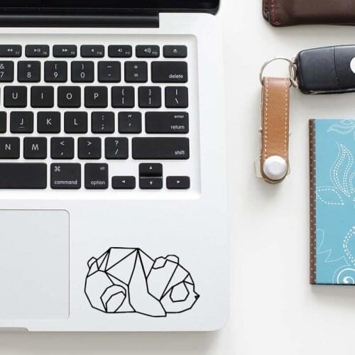 Geometrical Panda Art Laptop Trackpad Decal for Macbook Pro Air Retina 11 12 13 15 inch Mac Book Touchpad Notebook Skin Sticker