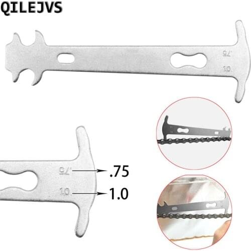 QILEJVS NEW Bicycle Bike Chain Wear Indicator Tool Chain Checker Ruler Cycling Repair Tool