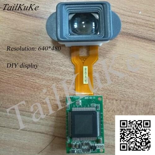 New DIY Night Vision Monocular Viewfinder FPV Display Micro Full Color Display Thermal Imaging Display