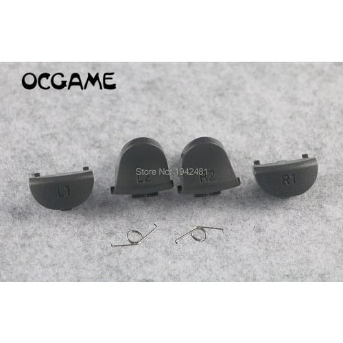 OCGAME New Replacement JDS-040 JDM-040 Controller L2 R2 L1 R1 Springs For PS4 R2 R1 L1 L2 Trigger Button 30sets/lot