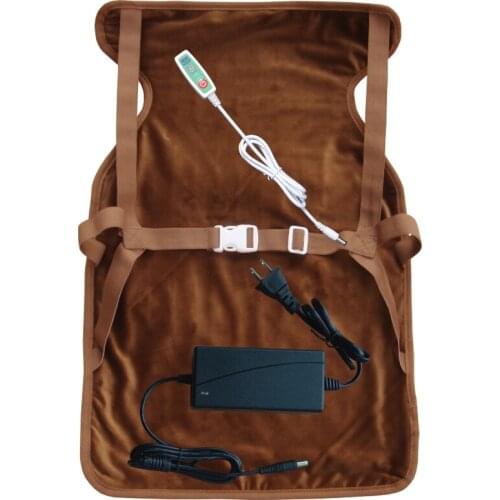 Original point physiotherapy warm compress hot vest warm moxibustion electric massage heating shawl clothes cervical vertebra