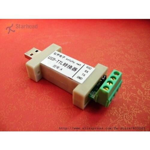 Industrial USB 2.0 to TTL Converter Module, 5V & 3.3V selectable, adaptive TTL voltage range, FT232RL Chip FTDI