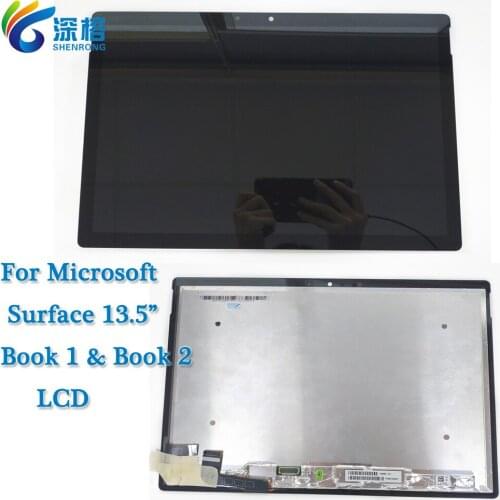 LCD For Microsoft Surface Book1 Book 1 1703 1704 1705 1706 Book2 1806 1832 LCD Display Touch Screen Digitizer Assembly