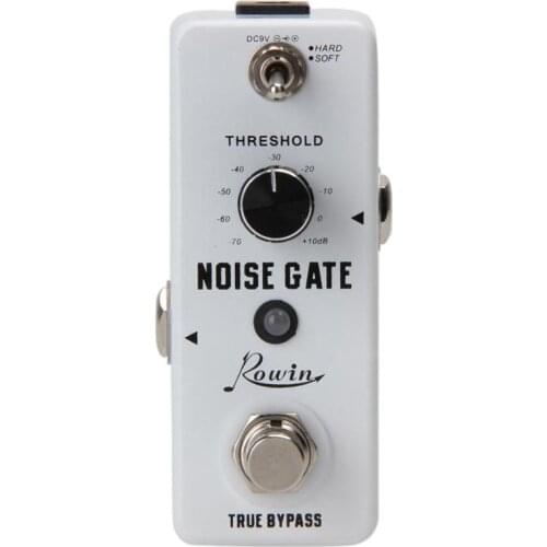 1/4"Monaural Jack DC 9V 26mA Hard/Soft 2 Working Modes Noise Killer Guitar Noise Gate Suppressor Effect Pedal Guitar Parts