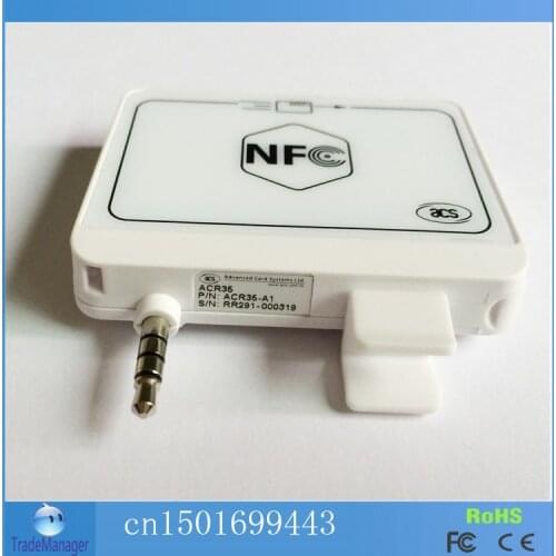 2-in-1 NFC and magnetic Card Reader Writer + SDK For Mobile Banking& e-Purse&Loyalty for ISO and Android Phones