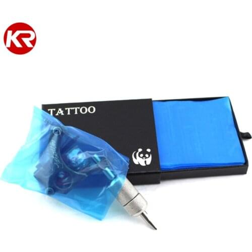 200Pcs/box Tattoo Machine Sleeves Bags Disposable Covers Bags for Tattoo Machine Tattoo Accessory