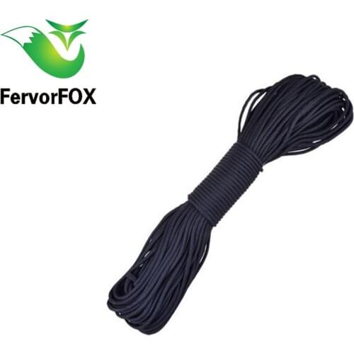 30m 3mm one stand Cores Paracord for Survival Parachute Cord Lanyard Camping Climbing Camping Rope Hiking Clothesline