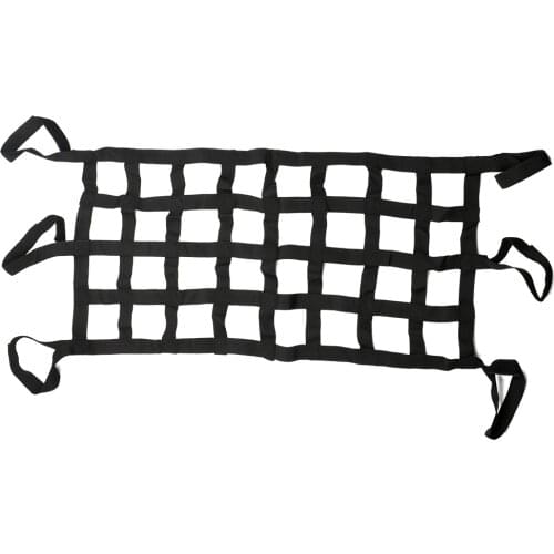 Retrofit Accessories Hammock Tail Box Net Multifunction Auto Car Roof Storage Net Mesh Cargo Net For Jeep Wrangler TJ JK 07-18