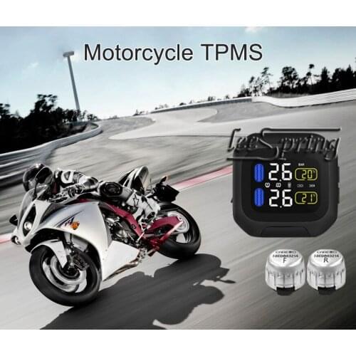 Motorcycle TPMS tire pressure monitoring 2 Tire Motorcycle with 2 sensors