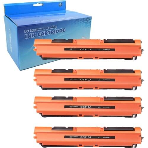 Compatible CE310A Cartouches De Toner Compatible pour HP Color Laserjet Pro CP1025 CP1025NW CP1020 HP Laserjet Pro 100 Color