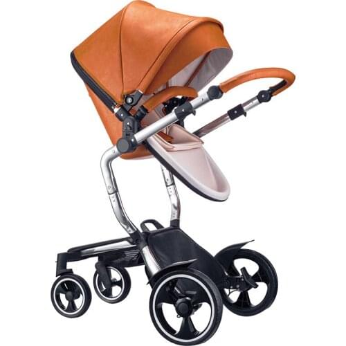 Lightweight Baby Stroller High Landscape Baby Stroller Reversible Pushchair Baby Cart Luxury Stroller Baby Wheelchair 0-36M