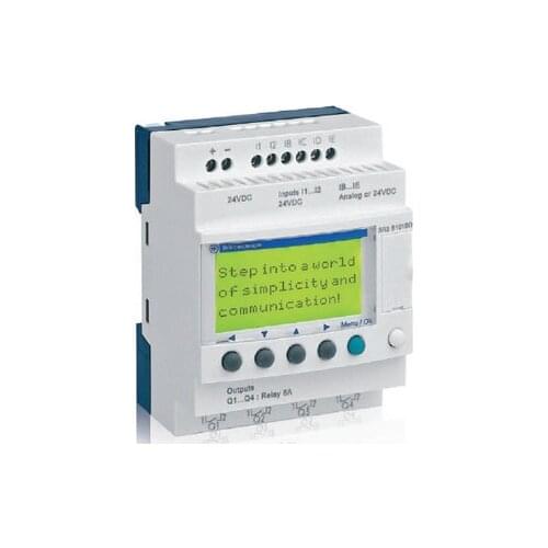 NEW Original Zelio Logic SR3 SR3B101BD Smart Relay Module for Schneider PLC with Clock LCD Panel