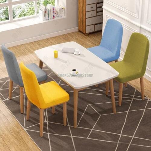 Dining chair home stool backrest ins net red makeup chair student dormitory simple desk computer chair economical