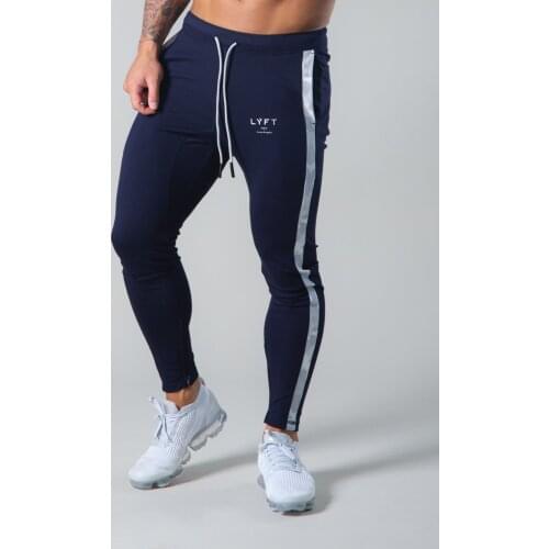 Skinny Joggers Pants Men Running Sweatpants Cotton Track Pants Gym Fitness Sports Trousers Male Bodybuilding Training Bottoms