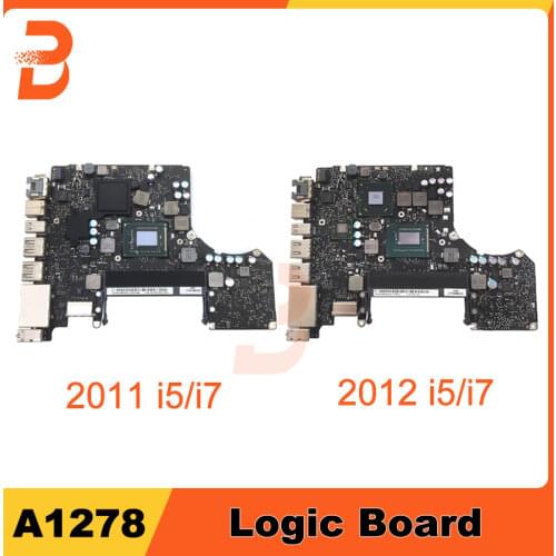 Tested Original Motherboard for MacBook Pro 13" A1278 Logic Board With i5 2.5GHz / i7 2.9GHz Early 2011 Mid 2012 Year