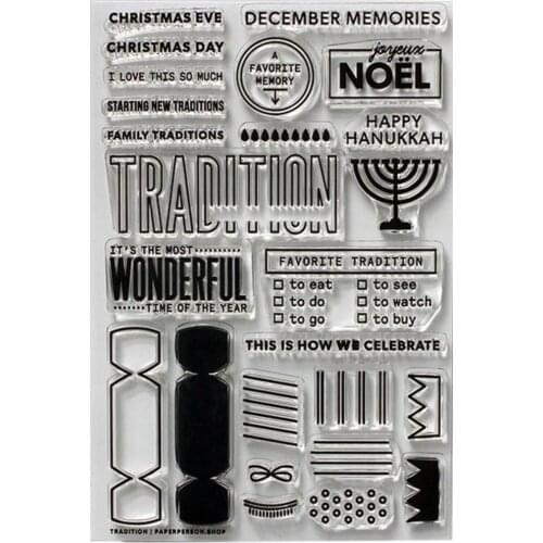 English Clear Stamp Transparent seal for DIY scrapbooking/Card Making c603