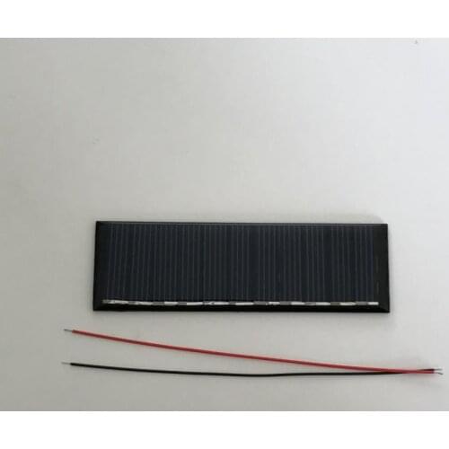 ALLMEJORES solar panel Top quality 5V 0.3W For DIY solar Light solar charger Epoxy solar panel 10pcs/Lot